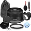 Canon RF-S 18-45mm f/4.5-6.3 is STM Lens + Filter+ case+ More (9pc) (Renewed) view 1