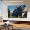 HY300 Plus HD Projector portatil 4K 1280x720P Android 11 Wifi6 LED Video Home Theater Cinema Phone mini Proyector Movie (HY300 Plus white) view 3