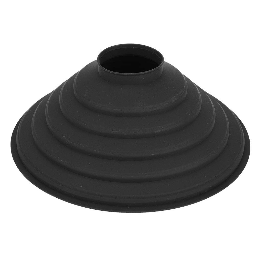 1 pcs Black Silicone Folding Lens Hood Reducing Glare in Outdoor Photography for SLR Cameras