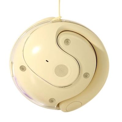 FKLBBLPM FKLBBLPMWireless Headset, Cloudy Wearing Comfort, Directional Sound Transmission (Cream-Coloured)