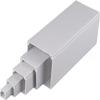 Cable Cover 2*1m Cable Duct,Cable Duct Kit,Wall-Mounted TV Cable Cover,Flexible Cable Channel Protector,Wall-Mounted Cable Cover,Can Be Painted,For Office,Ceiling,Corner,Floor,Wall-12*12mm view 1