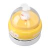 KIMISS Portable Rechargeable Desktop Vacuum Cleaner, Cordless Mini Table Dust Sweeper with Night Light, Effective USB Charging Desk Cleaner for Pencil Eraser Shavings (Yellow) view 1