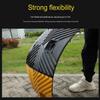 Rubber Speed Bump, Channel Speed Bump, Traffic Speed Bump, Rubber Speed Bump Driveway Modular for Traffic Driveway Road Asphalt Concrete Garage Macadam Road(100 * 30 * 4cm) view 4