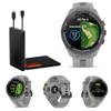 Garmin Approach S70 42MM Fitness Tracker Watch, Golf GPS Premium Smartwatch for Men, 1.2" Touchscreen AMOLED Display and 42000 Preloaded Courses - Gray - Garmin Watches for Men view 1