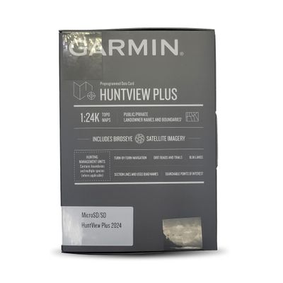 Garmin HuntView Maps 2024/2025  Preloaded microSD Card with 24K Topographic Maps, Public & Private Landowner Data, Hunting Zones & Trails  Compatible Garmin Handheld GPS (Nebraska)