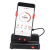Go Walker, Phone Rocker Phone Swing with Adjustable Stand Plastic for Steps Counter view 4