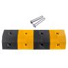 Rubber Speed Bumps, Heavy Duty Cable Protected Ramp, 22000 Lb Load Capacity, Wire Ramps for Asphalt Concrete Gravel Driveways(100 * 35 * 5cm) view 1