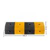 Rubber Speed Bumps, Heavy Duty Cable Protected Ramp, 22000 Lb Load Capacity, Wire Ramps for Asphalt Concrete Gravel Driveways(100 * 35 * 5cm) view 2