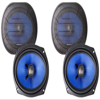 Audiosavings Bundle: Pair Hifonics HCC69CX 6x9 150 Watt 2-Way Coaxial Car Stereo Speakers (2 Items)