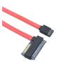 0.5M SFF-8482 to SATA Cable Hard Disk Connected to Motherboard SATA Port Adapter Cable 15PIN Power Port view 3