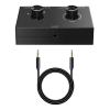 1x4/4x1 3.5mm Audio Switcher, Plug and Play Replacement, 4 Port Audio Bi-Directional Switcher view 1