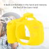 ASHATA Soft Silicone Camera Case for D3200 D3100, Shock Proof Anti Slip Camera Cover for D3100 D3200 (Yellow) view 4
