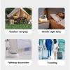 Vikye BT Speaker, Portable Cordless Speaker with Loud Sound & Deeper Bass, BT 5.3, Warm Ambient Light for Home, Outdoor view 3
