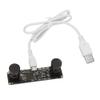 2560 * 720P Camera Module, 72 Wide Angle Lens, USB Camera Module with OV9732 Chip, for Security Monitoring, Industrial Equipment, Driving Recorders, POS Machines view 1