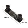 2560 * 720P Camera Module, 72 Wide Angle Lens, USB Camera Module with OV9732 Chip, for Security Monitoring, Industrial Equipment, Driving Recorders, POS Machines view 2