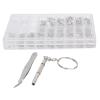 Multifunction Screwdriver Eyeglasses Repair Kit, Easily Repair Computers Mobile Phones Watches with Small Screws, Includes Screwdriver, Tweezer, Screws view 1