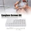 Multifunction Screwdriver Eyeglasses Repair Kit, Easily Repair Computers Mobile Phones Watches with Small Screws, Includes Screwdriver, Tweezer, Screws view 3