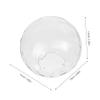 KICHOUSE 1piece Glass Lamp Shade Replacement for Table Lamps Frosted Globe Lampshade for Chandelier view 2