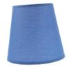 QUMIIRITY Decorative Drum Shape Fabric Lampshade Soft Light Cover for Table and Floor Lamps Compatible for Home Office Hotel Light Blue view 1
