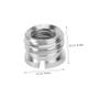 QUMIIRITY 10pcs Tripod Screw Adapter Conversion Nut for DSLR Cameras Monopods and Tripods for Standard Thread Mounting view 2