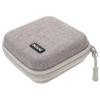 CONGARTENO Travel Electronics Organizer Bag Data Cable Storage Case for USB Cables Chargers and Accessories Grey Mobile Phones and view 1