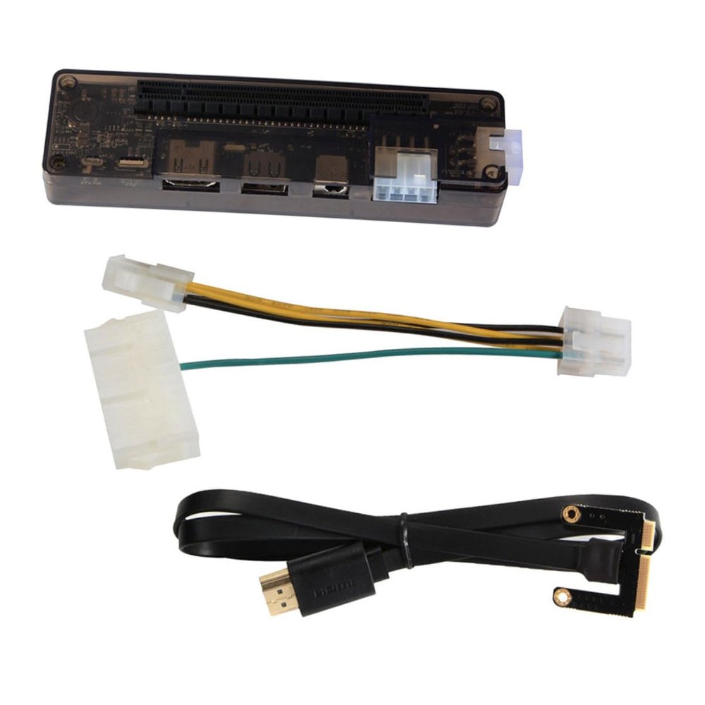 HOMOCONO Laptop Pci-e External Graphics Card Notebook Dock Support Random Style