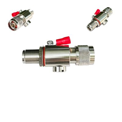 CompuPort 0-6GHz Lightning Arrestor, N-Type Male to N-Type Female, for Cellular Antennas