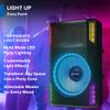 Gemini Sound GSP-L5500PK 15" 2200W Bluetooth PA Speaker with Microphone, Stand, TWS Pairing, LED Party Lights, 3-Channel Mixer  Ideal for DJs, Events, and Parties view 4