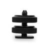 MERRYHAPY 4pcs Tripod Screw Adapter with Hot Shoe Mount Durable Double Layer Camera Accessory for DSLR Camcorder and Flash Units Easy Installation Locking Nuts view 2
