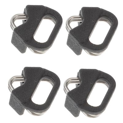FELTECHELECTR 4sets Camera Strap Triangle Hook Ring Durable with Cover Compatible with Dslr and Mirrorless Cameras for Photography Enthusiasts