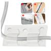 TOGEVAL 50pcs Self-Adhesive Wire Holders Cable Clips Wall Wire Management Kit Fixer Cord Organizers for Home view 4