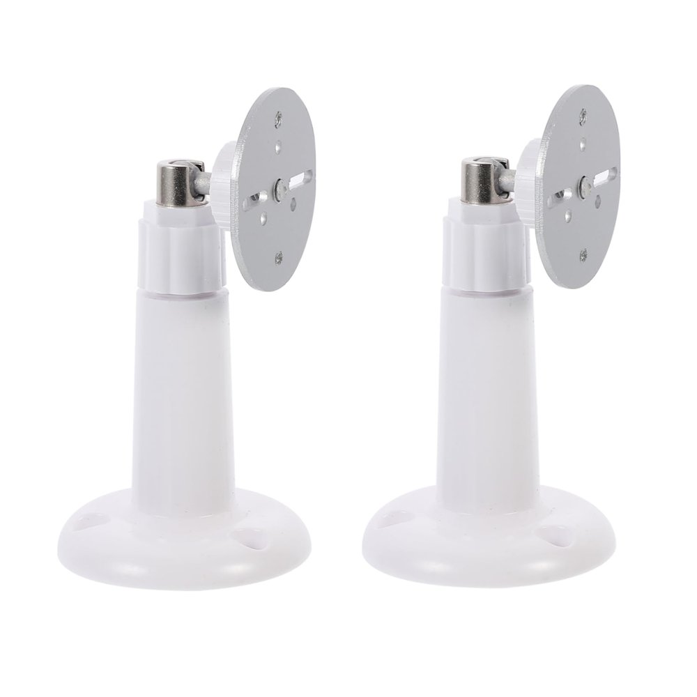CIYODO 2 Pcs CCTV Security Camera Bracket Adjustable Mounting Base for Wall Garden Indoor/Outdoor Ball Head Design