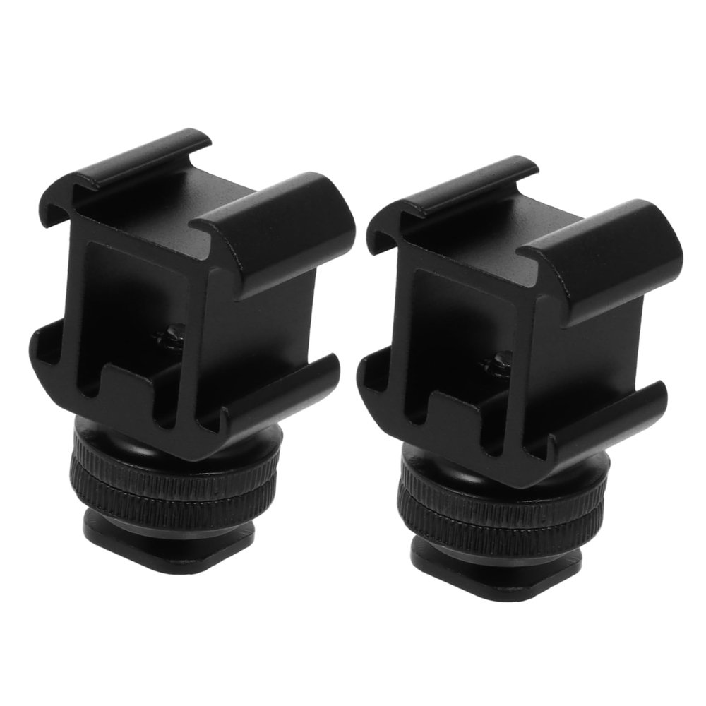 FELTECHELECTR Hot Shoe Mount Adapter Kit Sets of Camera Hot Shoe Base Versatile Accessories for DSLR Cameras