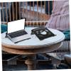 OSOLADY Laptop Stand Desktop Holder for Laptop and Tablet and Portable Design Ergonomic Riser to Reduce Neck Fatigue for Office and Travel Use view 3