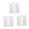 FELTECHELECTR 3pcs Steel Camera Mount Bracket CCTV Security Camera Mounting Pole Universal Outdoor Mount view 1