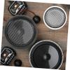 FELTECHELECTR 2pcs Car Speaker Grill Mesh Dust Cover Replacement Audio Speaker Bass Gasket for Car Random Style view 3