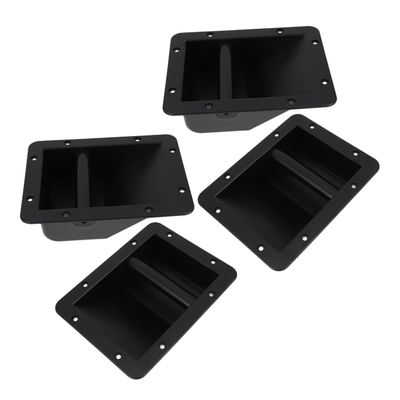 COOLHIYA 4pcs Speaker Plastic Handle Replacement for Subwoofer Amplifier and Audio Cabinet Easy to Install Comfortable Grip Sturdy Design for Stage and Home Use