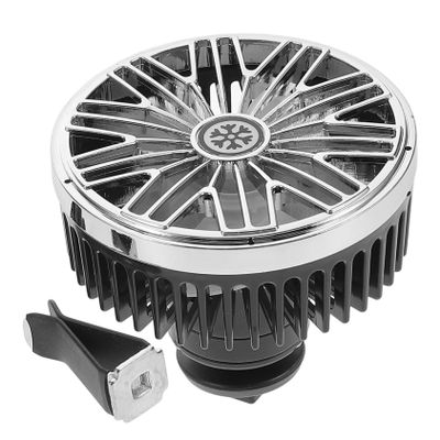 Beatifufu Portable Car USB Fan Airflow Clip Fan for Vehicle Interior Compact and Lightweight Design for Suvs Trucks and Rvs