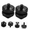 LIFKICH Camera Screw Mount Adapter Kit 1/4 Inch Dual Screw Flash Shoe Mount for Camera Rig view 3