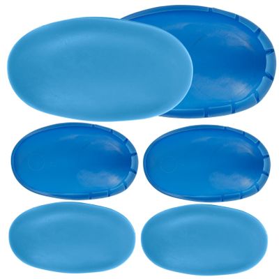 3 Pairs Silicone Ear Covers for Hairdressing and Showering