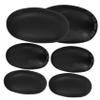 Hairdressing Ear Protector Silicone Ear Cover 3 Pairs Black view 1