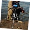 KONTONTY Adjustable Height Fishing Camera Tripod Stand for Flashlight Led Light Padded Grip view 4