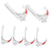 LIFKICH 6pcs Heavy Duty Mining Cable Hooks j Clips Wall Mounting Hangers for Cable Management view 1