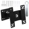 CAXUSD Tv Wall Mount Monitor Stand Riser Swivel Wall Mount for Flat Screen Tvs Easy Assembly view 1