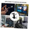 CAXUSD Tv Wall Mount Monitor Stand Riser Swivel Wall Mount for Flat Screen Tvs Easy Assembly view 3