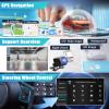 2+32G Android 13 Double Din Car Stereo Radio Compatible for Subaru for Forester 2002-2008 9'' Touch Screen Car Radio Audio Receiver with Wireless CarPlay Android Auto,Mirror Link,GPS Navigation view 4
