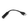 CAXUSD Mini USB Microphone for Pc and Laptop Noise-Cancelling Flexible Neck High Sensitivity Compact Design for Recording Gaming and Streaming Black view 1
