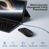 Case Keyboard for Samsung Galaxy Tab A7 Lite 8.7 inch 2021 - Mouse and Detachable Magnetic Keyboard Slim Case Auto Sleep/Wake (Black) view 3