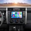 2+32G Android 13 Double Din Car Stereo Radio to 07-13 Compatible with Toyota FJ with Cruiser 9'' Touch Screen Car Radio Audio Receiver with Wireless CarPlay Android Auto,Mirror Link,GPS Navigation view 1