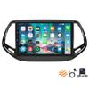 2+32G Android 13 Double Din Car Stereo Radio to 17-19 Compatible for Jeep for Compass 10'' Touch Screen Car Radio Audio Receiver with Wireless CarPlay Android Auto,Mirror Link,GPS Navigation,WiFi view 1
